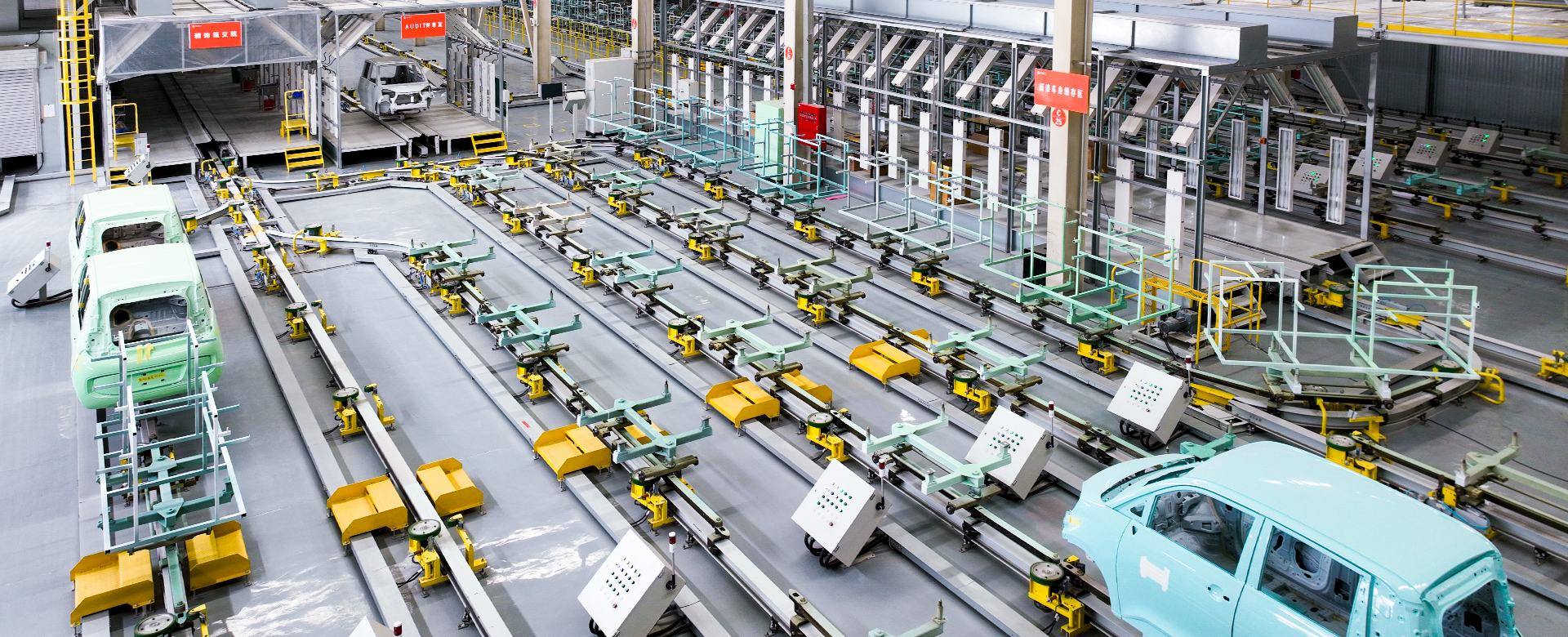 Advanced powder coating line and equipment for industrial finishing