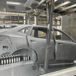 Línea de electroforesis automotriz