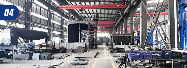 Instalación y puesta en marcha del robot de pulverización.