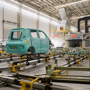 Línea de pintura automotriz