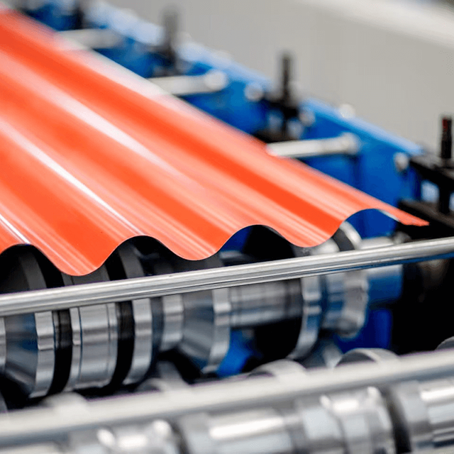 Línea de recubrimiento de color de pintura para bobinas/láminas de metal