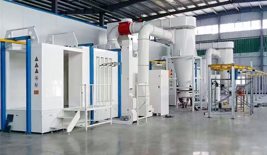 ¿Cómo construir una cabina de recubrimiento en polvo?