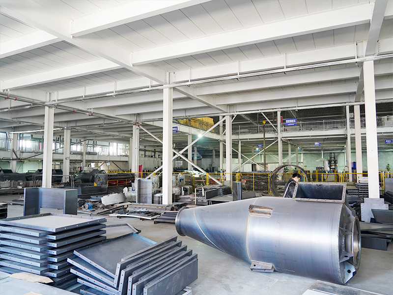 Proceso de fabricación de cabinas de recubrimiento en polvo.